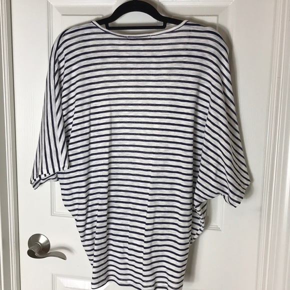 Eri & Ali Striped crossover top Sz S NWT anthro - Picture 4 of 4